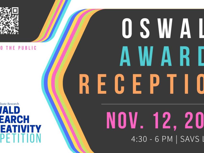 Oswald Awards Reception November 12, 2026