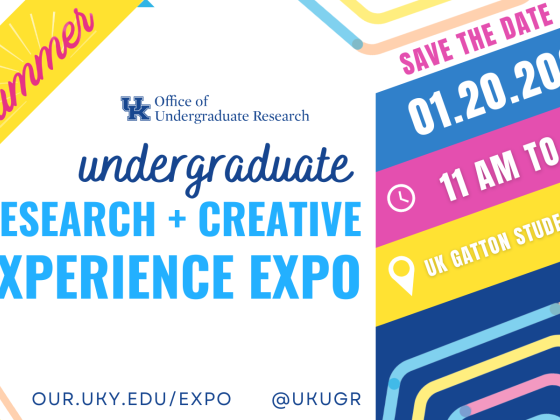 Summer 2023 research creative experience expo University of Kentucky